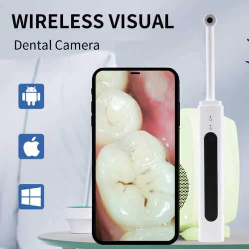 Dental 1080P Wireless Oral Camera 8 LEDs HD Digital Imaging Intraoral Endoscope