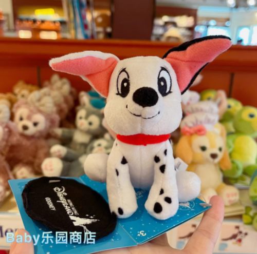 Authentic Hong Kong Disney Magnetic Shoulder Pal Plush disneyland-Dalmatian