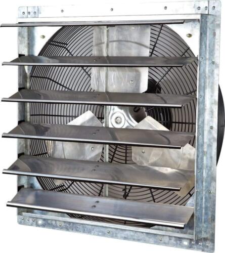 ILiving – 24 Wall Mounted Exhaust Fan – Automatic Shutter – Variable Speed – Fan