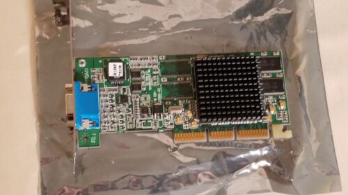 Vintage ATI Rage 128 Pro 2 16MB AGP 4X Video Graphics Card GPU Dell 7K114 TESTED