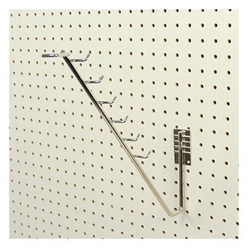 HD 12″ Steel Spade & Hoe Peg Pegboard Tool Storage Hooks – Quantity 15