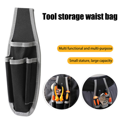 1PC Tool Waist Bag Maintenance Tool Bag Electrician Pocket Storage Bag