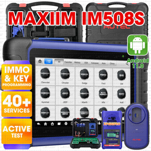 Autel MaxiIM IM508S Pro XP400 Pro IMMO Key Programming Tool Diagnostic Scanner