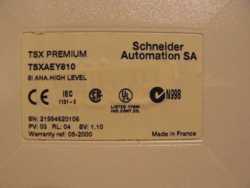 1PCS New In Box SCHNEIDER TSXAEY810 Analog Input Module Fast Shipping