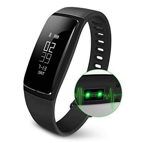 Fitness Activity Tracker, Wireless Smart Band Heart Rate Monitor Calorie Step