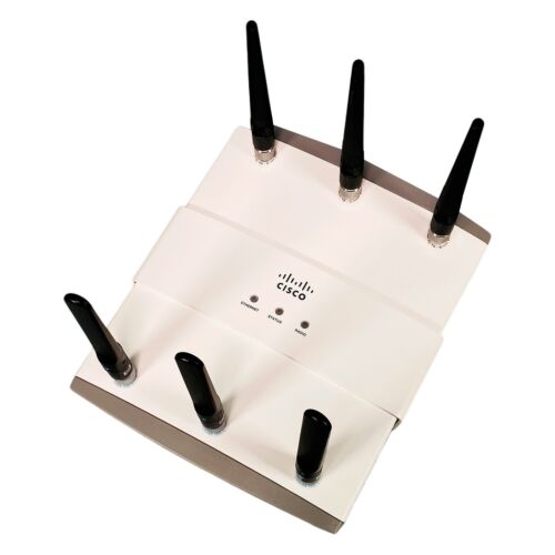 Cisco AIR-LAP1252AG-A-K9 Access Point AIR-RM1252G-A-K9 w/ Antennas