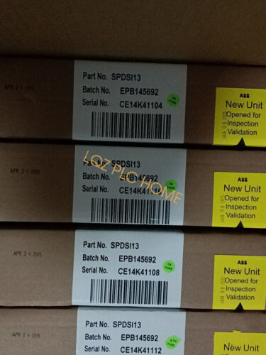 SPDSI13 ABB Bailey Digital Input Module Brand NEW Fast shipping#DHL or FedEx#L