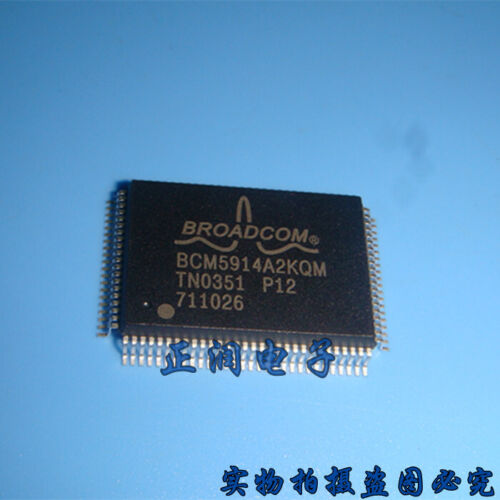 1pcs BROADCOM BCM5914A2KQM QFP 7.2-MBPS HEDGE 65-nm