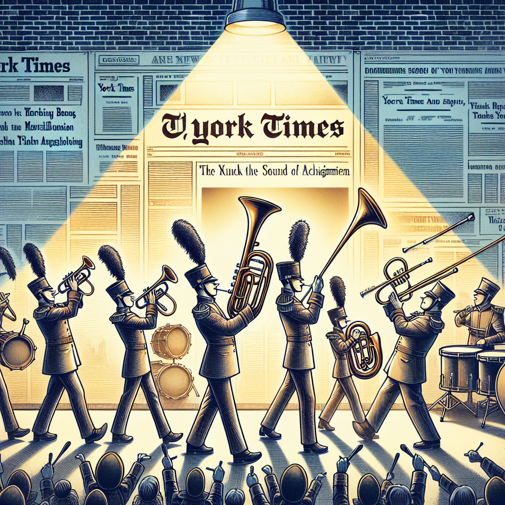 The Sound of Success: How Marching Bands are Making Headlines in the York Times