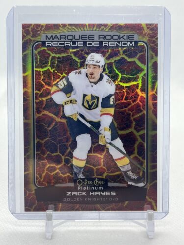 ZACK HAYES 2022-23 OPC Platinium  Marquee Rookie Hot Magna 297/499 RC  VGK