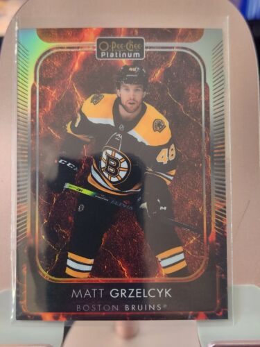 2021-22 O-PEE-CHEE PLATINUM HOT MAGNA MATT GRZELCYK#159 SER#/499