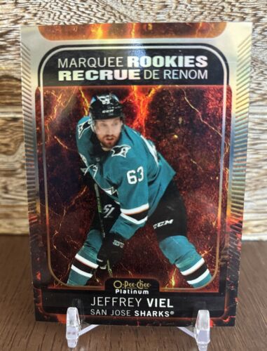 2021 O-Pee-Chee Platinum Marquee Rookies Hot Magna /499 Jeffrey Viel Rookie RC