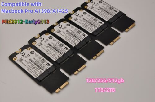 NEW SSD For MacBook Pro A1398 Mid 2012 Early 2013 A1425 Late 2012 Early 2013 LOT