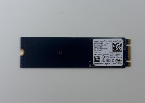 Western Digital 128GB PC SN250 NVMe M.2 SSD Solid State Drive SDAPNUW-128G-1006