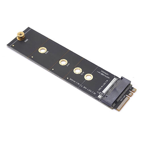 M.2 Key A E to M.2 NVME Adapter Card NGFF to Key M Expansion Card Solt Socket F