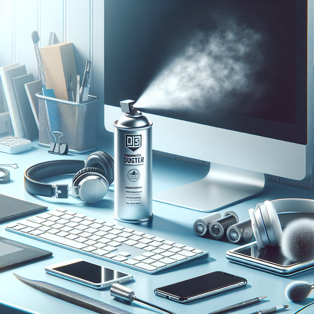 The Ultimate Guide to Using Zezzofan Compressed Air Duster for Cleaning Electronics