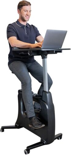 FLEXISPOT 3-IN-1 Exercise Bike,Under Desk Bike with Pedal Exerciser