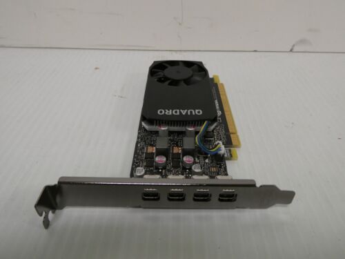 Dell Nvidia Quadro P1000 GPU 4GB 4x MiniDP Graphics Card Full Height R27V4