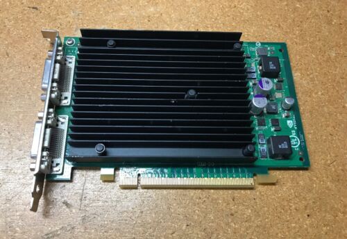 Nvidia Quadro NVS 440 256MB Dual DMS59 Quad Monitor PCIe Graphic Video Card