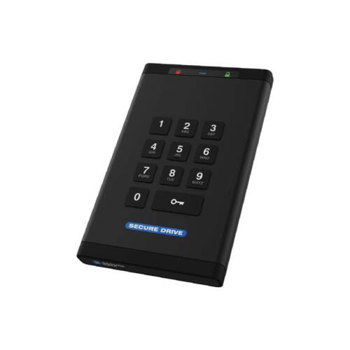 SecureData SecureDrive KP 8TB Encrypted SSD with Keypad Authentication