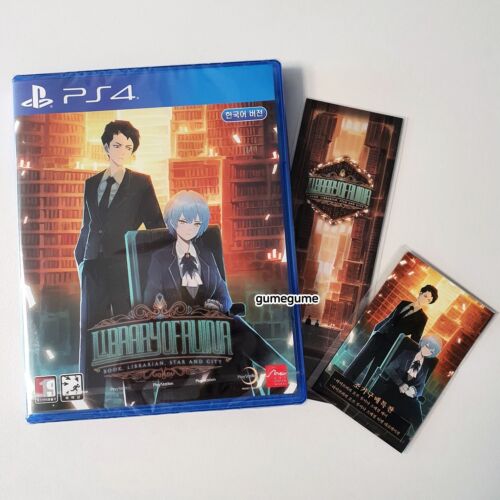 PS4 Library Of Ruina & Limbus Company Code & Bookmark – Korean English Chinese