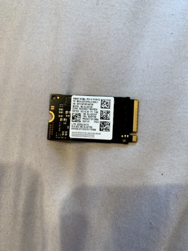 SAMSUNG PM991 PCIe NVMe SSD MZ-ALQ512A 512GB M.2 2230 PN: MZALQ512HALU-000L1 SSD