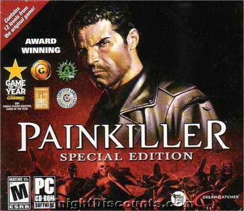 PAINKILLER SPECIAL EDITION – Pain Killer Horror Shooter Mature PC Game NEW