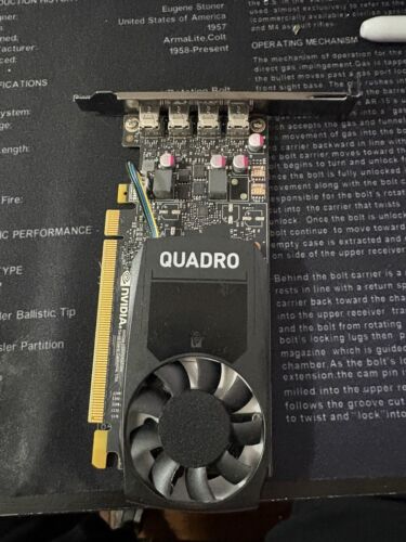 NVIDIA Quadro P1000 4GB GDDR5 Graphics Card 4x mini display port