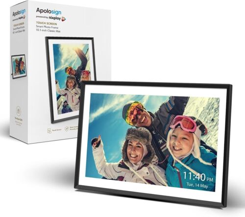 10.1″ Digital Picture Frame Powered by Nixplay, Share Photos/Videos via Nixpl…