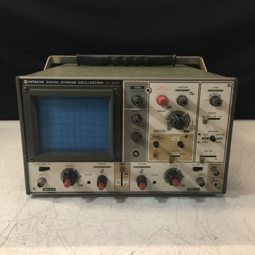 Hitachi VC-6015 2-Channel Digital Storage Oscilloscope (Parts/Repair)