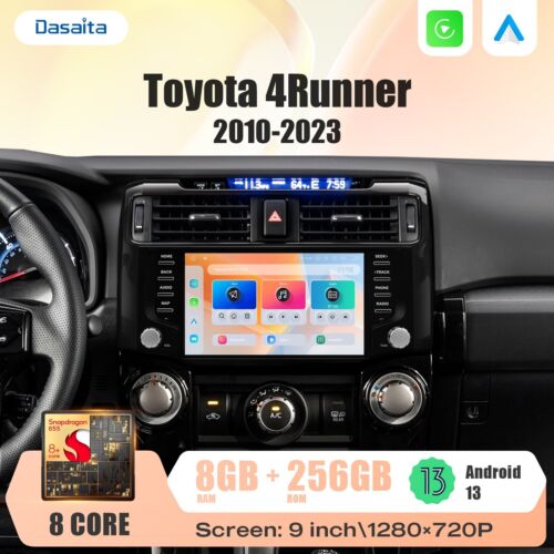 Dasaita Car Radio Upgrade For Toyota 4Runner 2010-2023 Navigation GPS Android 13