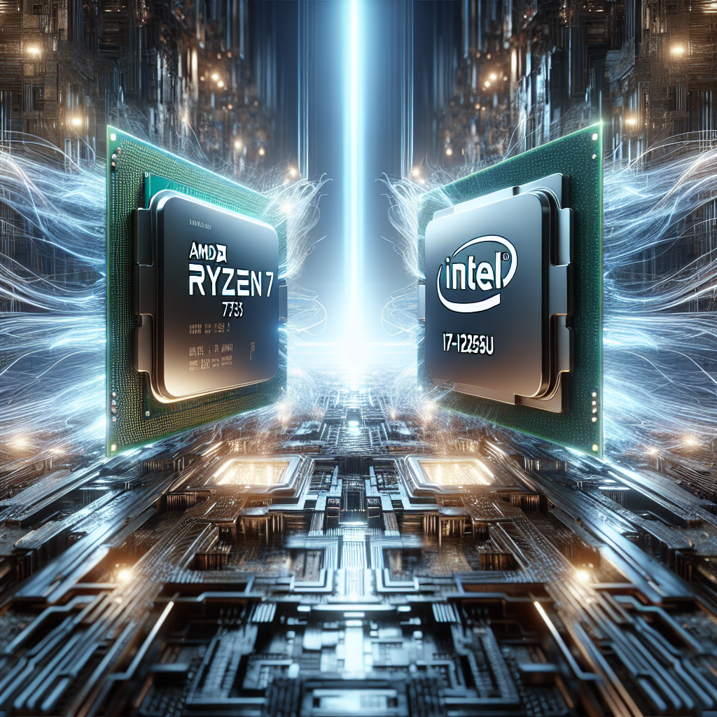 The Powerhouse Showdown: AMD Ryzen 7 7735U vs Intel i7-1255U