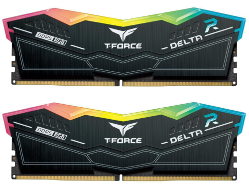 32GB Team Group Delta RGB DDR5 6000MHz Dual Memory Kit (2 x 16GB) – Black