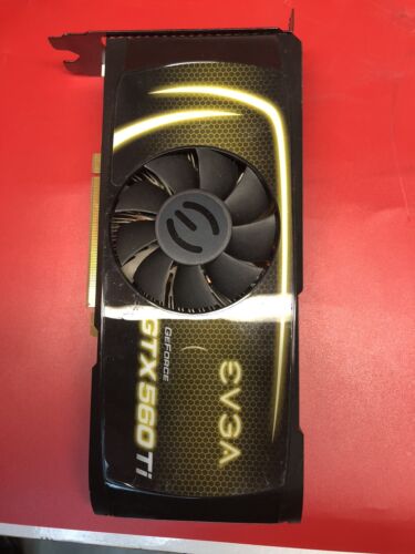 EVGA 01G-P3-1561-AR GEFORCE GTX 560ti 1GB GDDR5 Graphics Card for parts