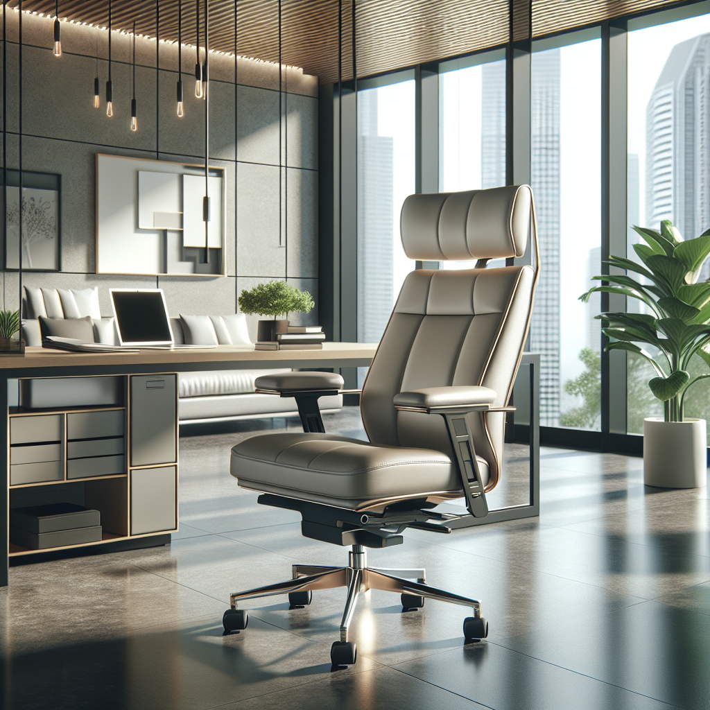 Elevate Your Work Environment with a Stylish and Ergonomic Wide Office Chair