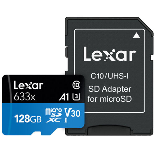 Lexar Lsdmi128Bbnl633A High Performance Microsdxc 128Gb 633X Uhs-I Sd Adapter