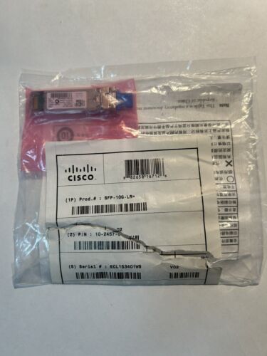 Cisco SFP-10G-LR New Open Cisco Original  10GB 1310nmLR SFP Transceiver Module