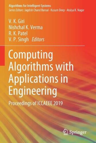 Computing Algorithms with Applications in Engineering: Proceedings of ICCAEEE 20