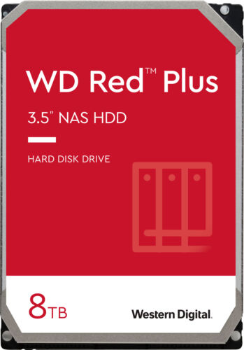 WD – Red Plus 8TB NAS Internal Hard Drive