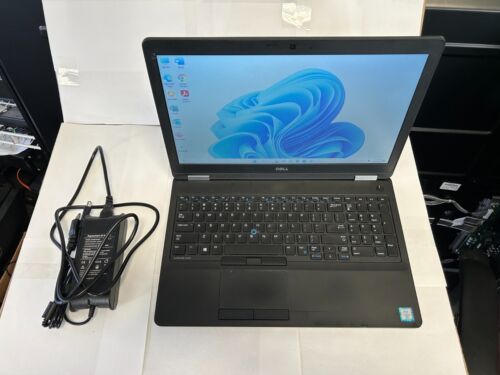 Dell Latitude E5570 i7  CPU 8GB RAM M.2 SSD 256GB SSD Win 11 Pro Office Laptop