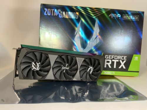 Zotac Amp Holo Nvidia GeForce RTX 3080 Ti OC 12 GB GDDR6 PCIE 4 GPU-Fast Ship