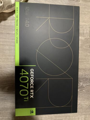 ASUS ProArt GeForce RTX 4070 Ti OC 12GB GDDR6X Graphic Card