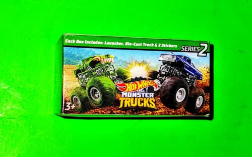 •2019 Hot Wheels-Monster Trucks-MINI MYSTERY MONSTER TRUCKS (Series 2)•