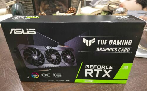 ASUS TUF Gaming GeForce RTX 3080 OC 10GB GDDR6X Graphics Card