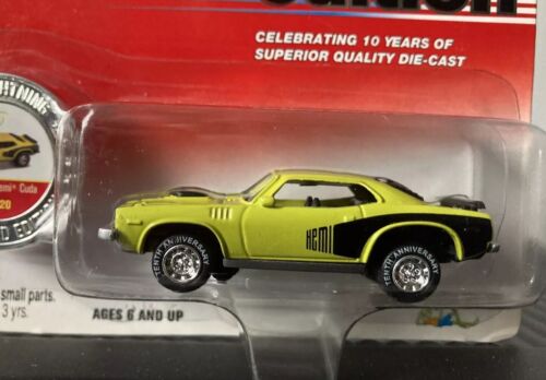 1971 Plymouth Hemi Cuda 1/64 Scale Diecast By Johnny Lightning