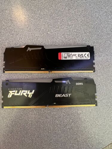 Beast DDR5 RGB XMP Desktop Memory  5200MT/s / 8GB / Kit of 2 (KF552C40BBAK2-16)