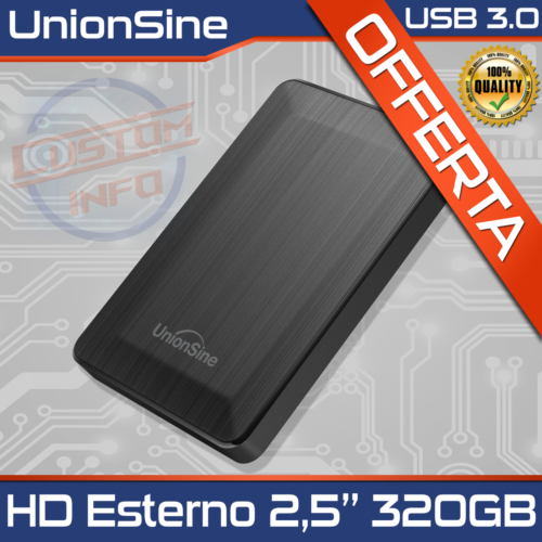 UnionSine HDD 2.5″ 320GB Portable External Hard Drive | 3.0 | SPECIAL OFFER