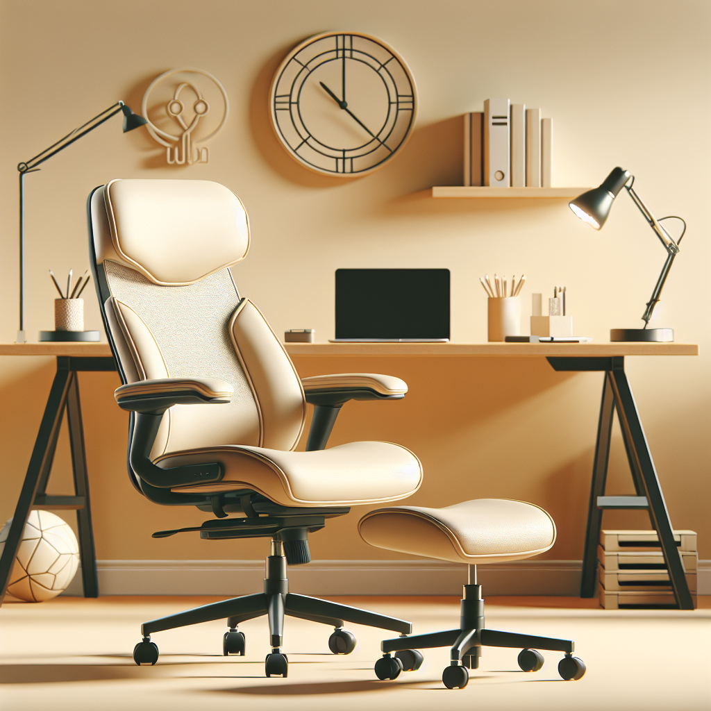 Transform Your Workspace with a Wide Office Desk Chair with Footrest