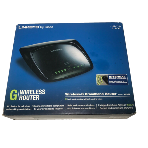 Linksys by Cisco Wireless-G Broadband Router