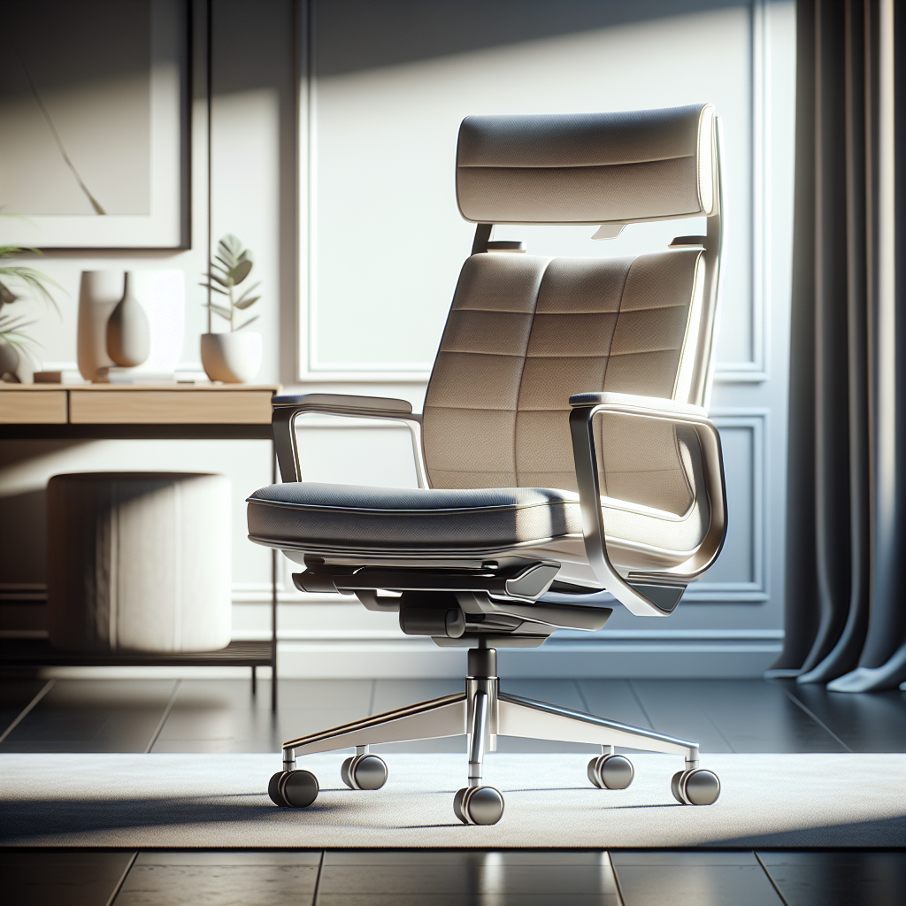 Upgrade Your Home Office with a Stylish and Comfortable Ergonomic Office Chair